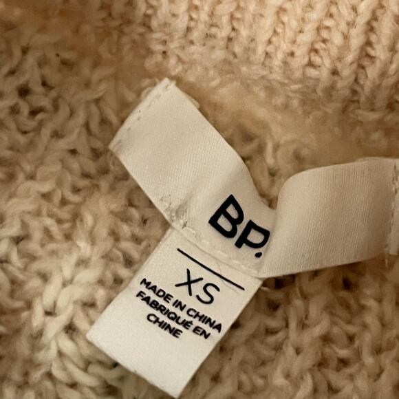 BP cable knit sweater mock neck size XS new - Picture 5 of 7